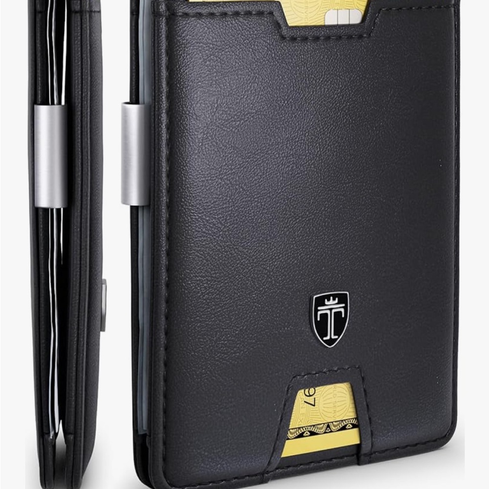 Brown Leather Wallet with Card Slots